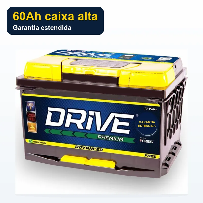 Bateria Drive 60Ah (caixa alta)