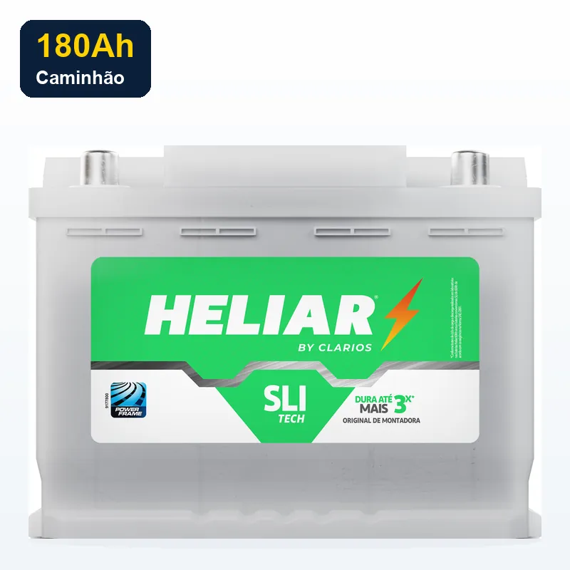 Bateria Heliar 180Ah TD
