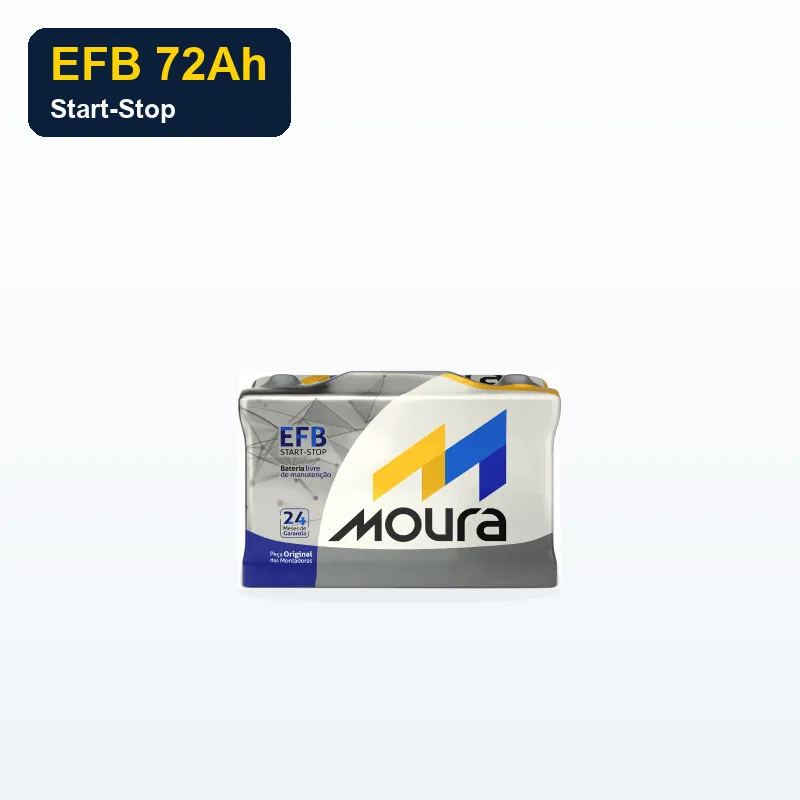 Bateria Moura MF72 EFB